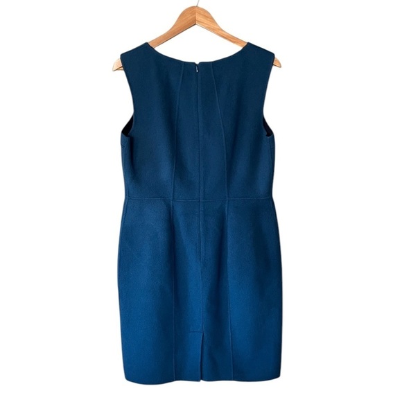 NWT Talbots Wool Marine Blue Midi Dress - Picture 3 of 9